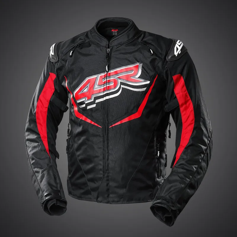 4SR pánská textilní moto bunda RTX red - Super nabídka