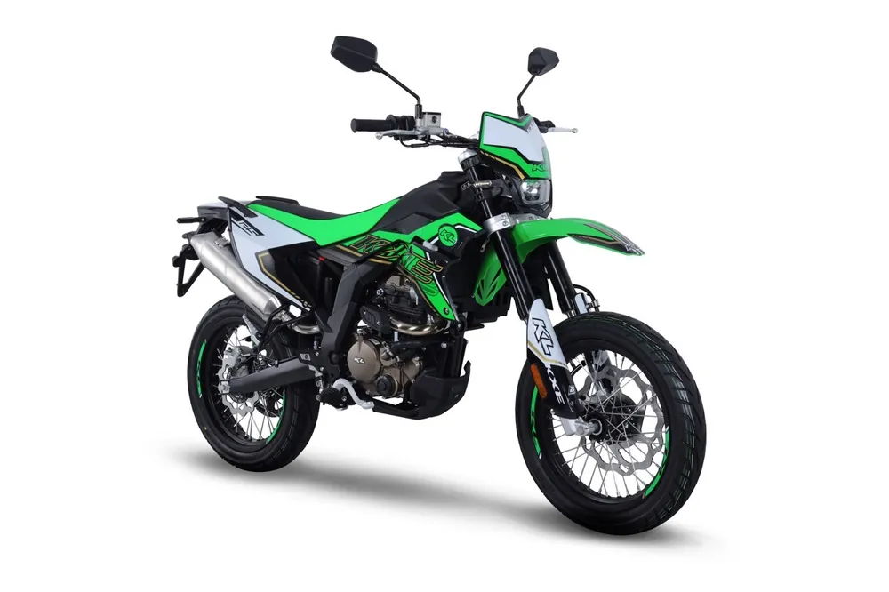 KL KXE 125 SM ABS zelená - Pospěšte si