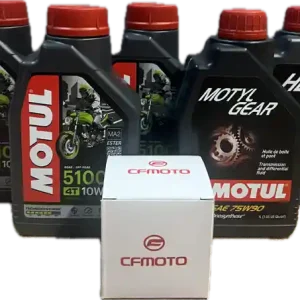 Rychlé odeslání | MOTUL Sada pro kompletní výměnu olejů CFMOTO X850/X1000 PREMIUM