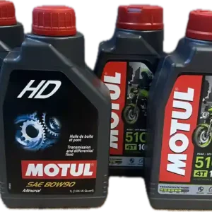 Výhodný nákup - MOTUL Sada pro kompletní výměnu olejů LINHAI 260/300/400/370/420 STANDARD