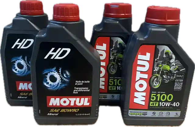 Výhodný nákup - MOTUL Sada pro kompletní výměnu olejů LINHAI 260/300/400/370/420 STANDARD