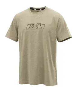 Zlevněno | KTM Pánské triko ESSENTIAL TEE SAND MELANGE