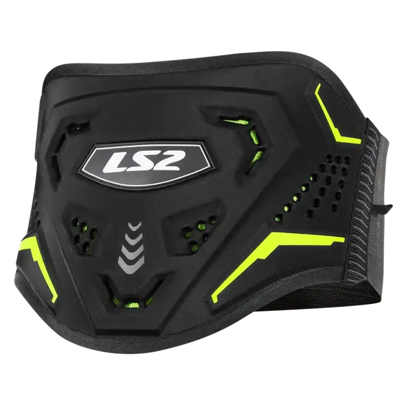 Mezi nejprodávanějšími - LS2 Ledvinovy pás KOKU KIDNEY BELT BLACK H-V YELLOW