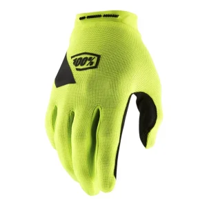 100% rukavice RIDECAMP fluo-žlutá - K dispozici