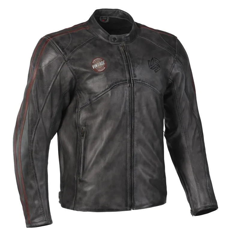 Rychlá expedice - MBW Pánská kožená moto bunda VINTAGE
