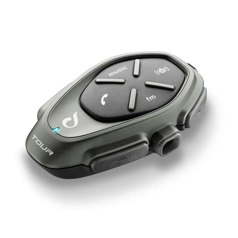 Bluetooth handsfree pro uzavřené a otevřené přilby CellularLine Interphone TOUR Single Pack | Prémiová kvalita