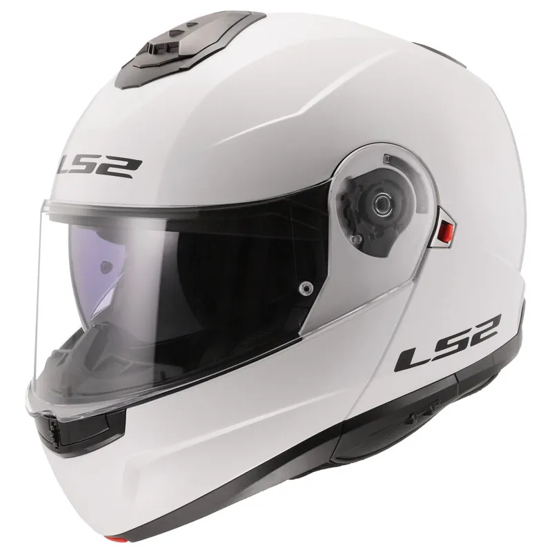LS2 Výklopná přilba FF908 STROBE II GLOSS WHITE | Výhodná nabídka