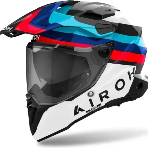 AIROH Enduro moto přilba COMMANDER 2 Doom lesklá černá | Velmi oblíbený produkt